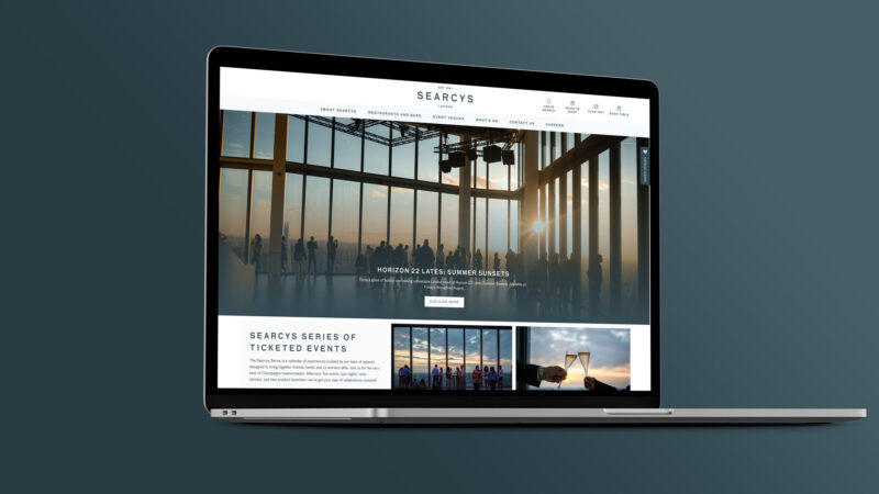 Web design and development for a fine dining establishment with an impressive legacy.