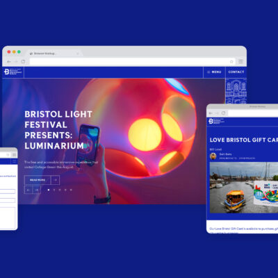 Illustration, web design and development to help encourage high street footfall.