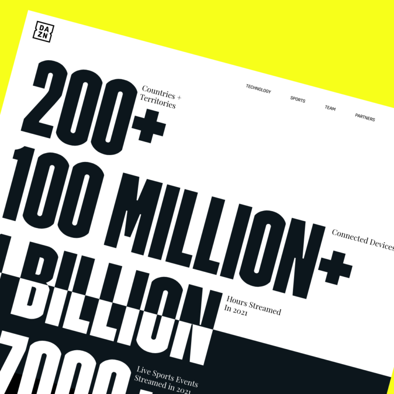 Crafting and creating a digital presence for the sports broadcaster.