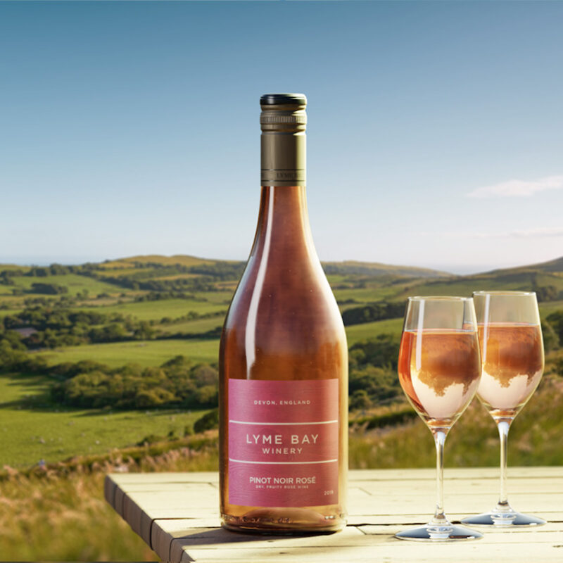 eCommerce design and digital marketing for fine English winery.