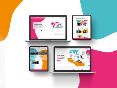 Website design, development, bespoke illustrations, and video assets.