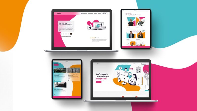 Website design, development, bespoke illustrations, and video assets.