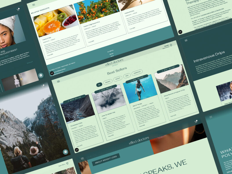 Optimising the digital landscape of a London based IV drips clinic.