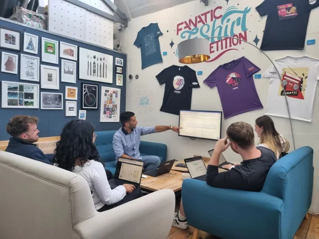 Levelling up our analytics game with some GA4 training  thanks to Stathis📊 💡 Now we've got all the right metrics in sight

#teamtraining #ga4training #datadriven